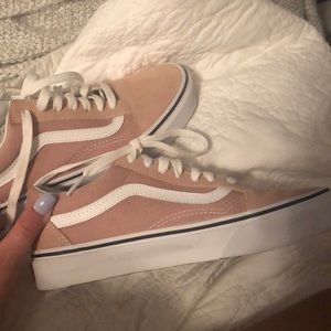 Pink Vans Women 6.5- Mens 5